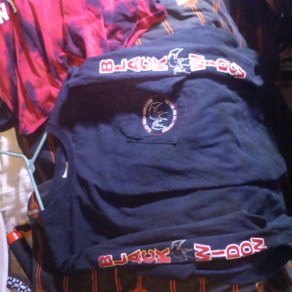 Mens L Black widow graphic long sleeve tee - Picture 1 of 7